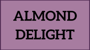 Almond Delight Oce Cream