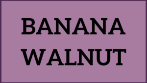 Banana Walnut Ice Cream