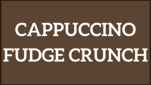 Cappuccino Fudge Crunch Ice Cream