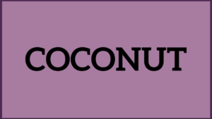 Coconut Ice Cream
